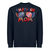 Navy American mom Heavyweight Sweatshirt - Zillion Design Studio