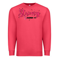Cardinal strong joshua 1 9 Premium Sweatshirt - MaliasSmallBusiness