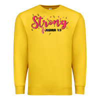 Lemon strong joshua 1 9 Premium Sweatshirt - MaliasSmallBusiness