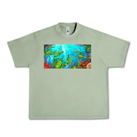 Oil Green lobster license plate Urban Heavy Tee - BarkalooDesign