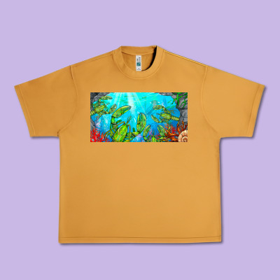 Lobster License Plate Urban Heavy Tee Designed By Barkaloodesign