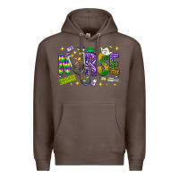 Coffee Mardi Gras nurse Premium Hoodie - BundleAndBundleShop