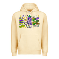 Pina Colada Mardi Gras nurse Premium Hoodie - BundleAndBundleShop