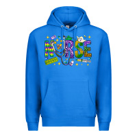 True Royal Mardi Gras nurse Premium Hoodie - BundleAndBundleShop