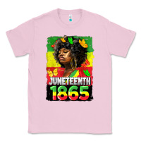 Bubblegum Pink juneteenth 1865 black freedom Classic Tee - HRA Design Shop