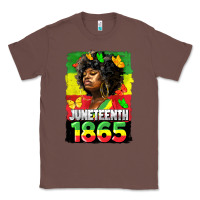 Chestnut juneteenth 1865 black freedom Classic Tee - HRA Design Shop