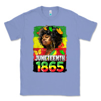 Colony Blue juneteenth 1865 black freedom Classic Tee - HRA Design Shop