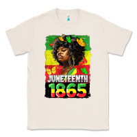 Natural juneteenth 1865 black freedom Classic Tee - HRA Design Shop