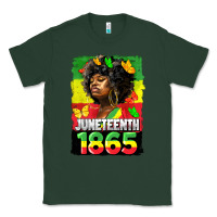 Sports Green juneteenth 1865 black freedom Classic Tee - HRA Design Shop