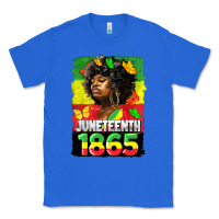 True Royal juneteenth 1865 black freedom Classic Tee - HRA Design Shop