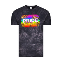 Cloud Black pride flag Vintage Tee - Zillion Design Studio