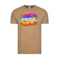 Vintage Coffee pride flag Vintage Tee - Zillion Design Studio