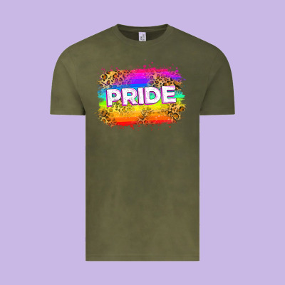 Pride Flag Vintage Tee Designed By Zillion Design Studio