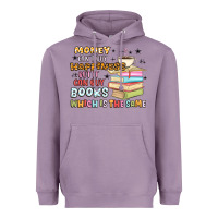 Lavender money can't buy happiness but it can buy books Heavyweight Hoodie - MaliasSmallBusiness