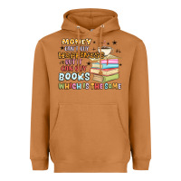 Meerkat money can't buy happiness but it can buy books Heavyweight Hoodie - MaliasSmallBusiness