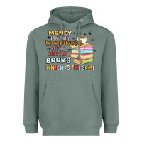 Sage money can't buy happiness but it can buy books Heavyweight Hoodie - MaliasSmallBusiness