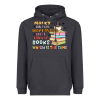 Smoke money can't buy happiness but it can buy books Heavyweight Hoodie - MaliasSmallBusiness