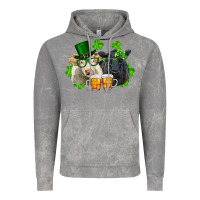 Cloud Rock St. Patrick's Day Charolais And Black Angus Cows Vintage Hoodie - RanaPortraitStore