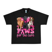 Black Paws For The Cure Urban Heavy Tee - texasbilliewilder