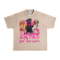 French Oak Paws For The Cure Urban Heavy Tee - texasbilliewilder