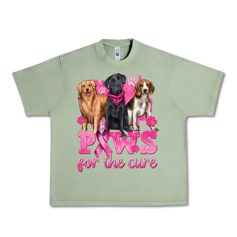 Paws For The Cure Urban Heavy Tee by texasbilliewilder | Teevron