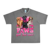 Tornado Paws For The Cure Urban Heavy Tee - texasbilliewilder