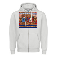 Dove Grey american nurse tumbler Zipper Hoodie - BundleAndBundleShop