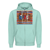 Seafoam american nurse tumbler Zipper Hoodie - BundleAndBundleShop