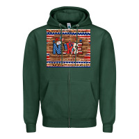 Sports Green american nurse tumbler Zipper Hoodie - BundleAndBundleShop