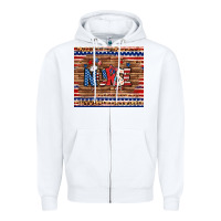 White american nurse tumbler Zipper Hoodie - BundleAndBundleShop