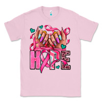 Bubblegum Pink hope with woman hands Classic Tee - AdoDesignShop