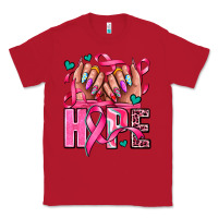 Red hope with woman hands Classic Tee - AdoDesignShop