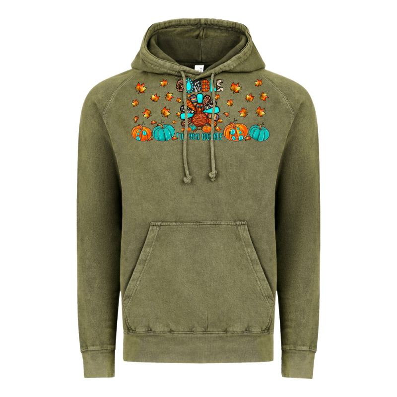Gobble Till You Wobble Vintage Hoodie by JahusDesignShop | Teevron