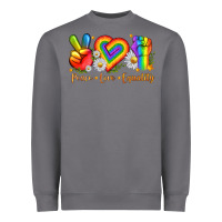 Storm peace love equality Heavyweight Sweatshirt - texasbilliewilder