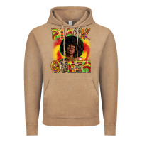 Vintage Coffee black queen Vintage Hoodie - Zillion Design Studio