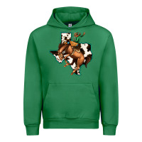 Emerald Cowhide Texas Map Rodeo Cowboy Urban Hoodie - Bettercallsaul