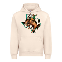 Sandshell Cowhide Texas Map Rodeo Cowboy Urban Hoodie - Bettercallsaul