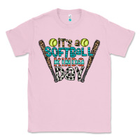Bubblegum Pink softball Classic Tee - CowhideDigitalArt