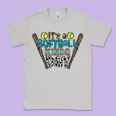 Softball Classic Tee Designed By Cowhidedigitalart