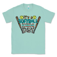 Seafoam softball Classic Tee - CowhideDigitalArt