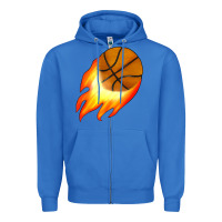 True Royal basketball Zipper Hoodie - JahusDesignShop