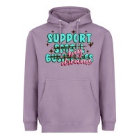 Lavender support small businesses big dreams Heavyweight Hoodie - MaliasSmallBusiness