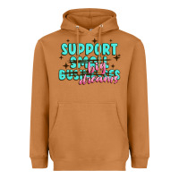 Meerkat support small businesses big dreams Heavyweight Hoodie - MaliasSmallBusiness