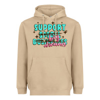 Mushroom support small businesses big dreams Heavyweight Hoodie - MaliasSmallBusiness