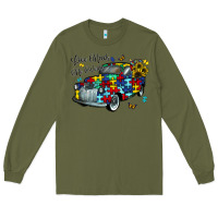 Army Green love needs no words Long Sleeve Tee - CowhideDigitalArt