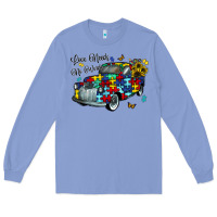 Colony Blue love needs no words Long Sleeve Tee - CowhideDigitalArt