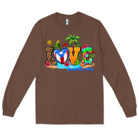 Chestnut love puerto rico Long Sleeve Tee - AdoDesignShop
