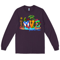 Plum love puerto rico Long Sleeve Tee - AdoDesignShop
