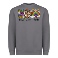 Storm peace love pride Heavyweight Sweatshirt - texasbilliewilder