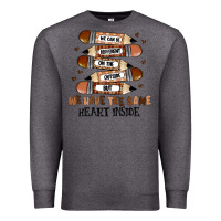 Charcoal Heather we have the same heart inside Premium Sweatshirt - MaliasSmallBusiness